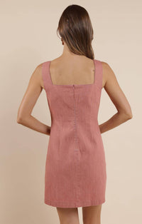 Sage The Label - Sunbeam Bow-front Mini Dress