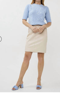 Esqualo - pleather skirt