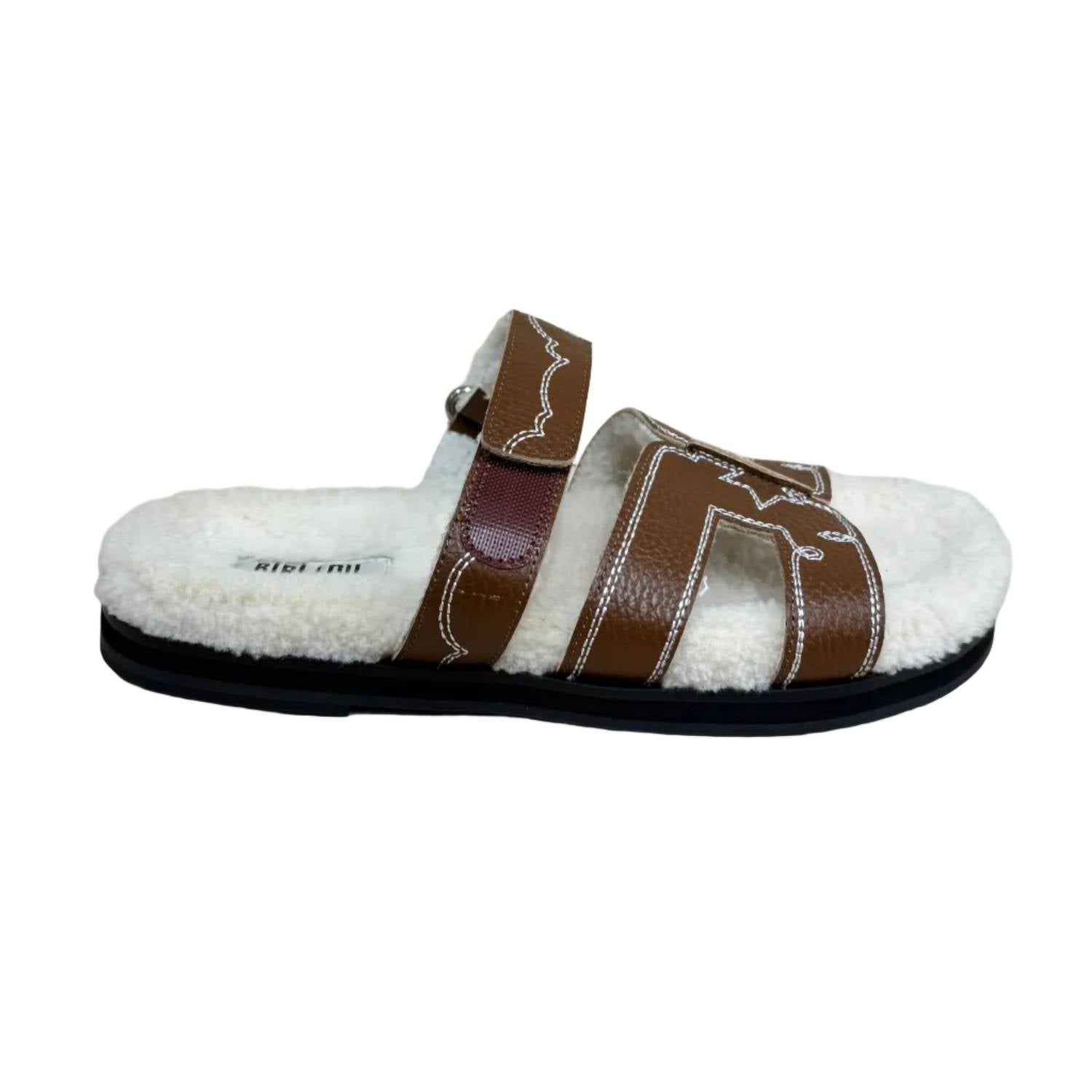 Bibi Lou - Women's Button Flat Sandals