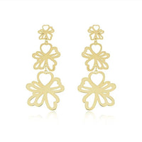 Sheila Fajl - Women's Golden Bloom Cascade Earrings