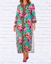 Calypso - Demi Shirt Midi Dress