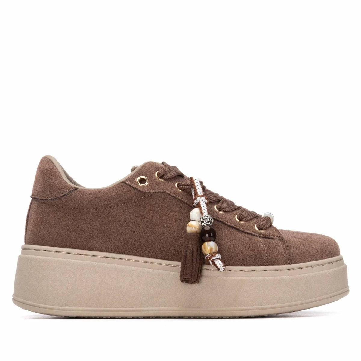 Refresh - Women's Casual Platform Suede Sneakers