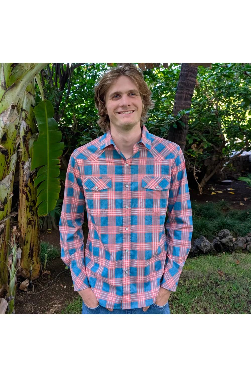 Western Aloha - Palaka Nui Long Sleeve Shirt