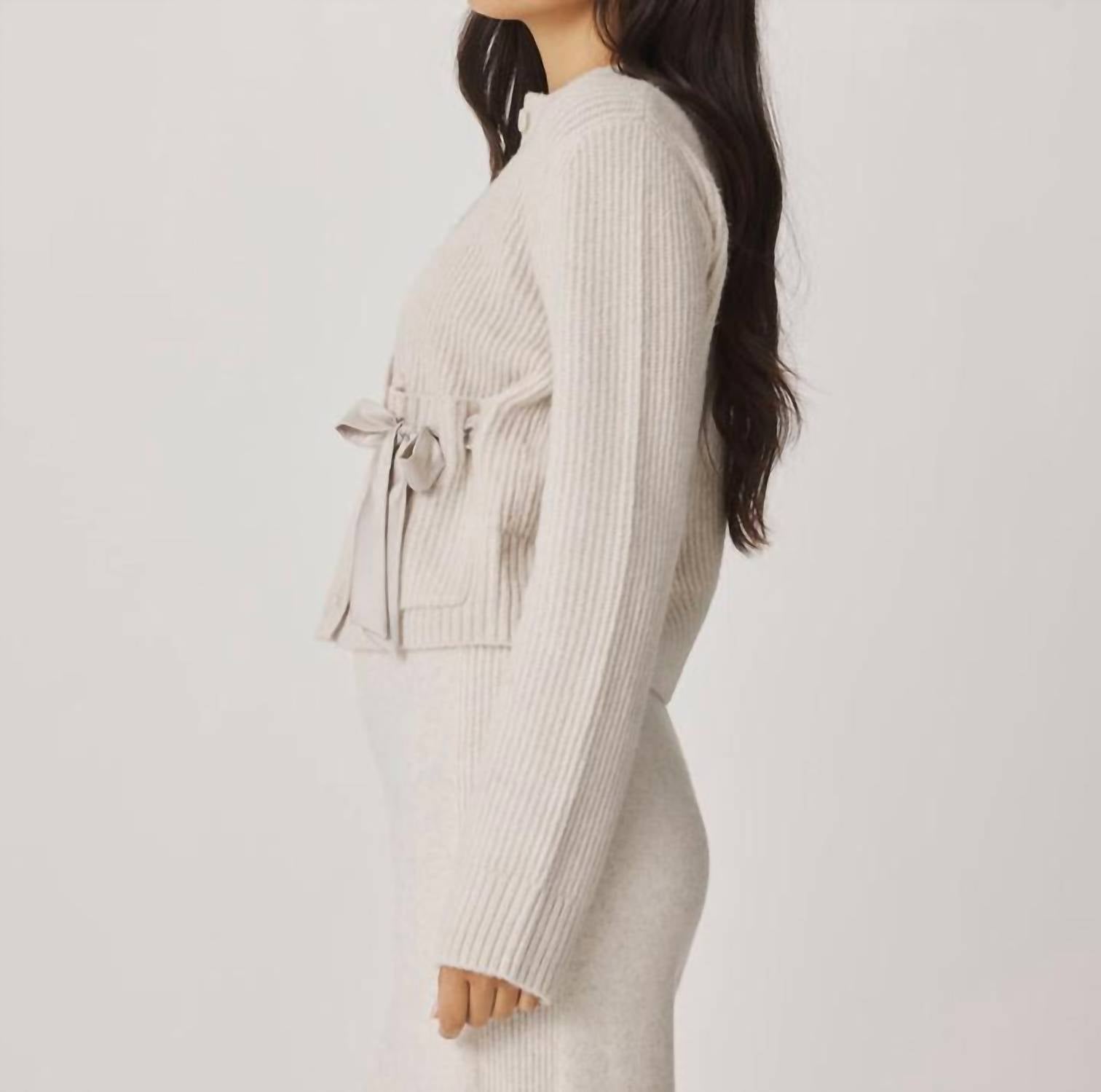 Splendid - Stassi Satin Tie Cardigan