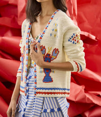 Hunter Bell - Callen Crocheted Cardigan