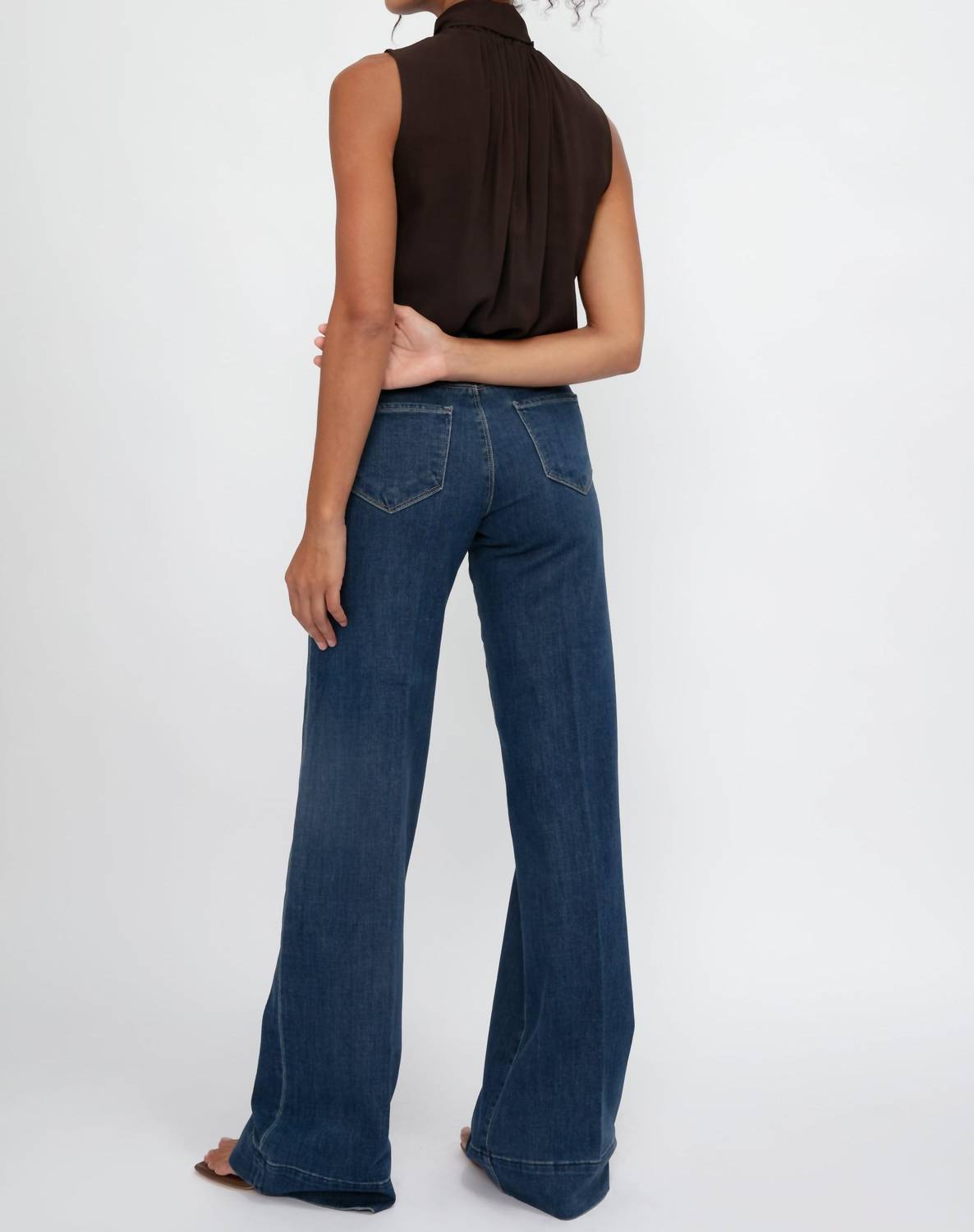 L'Agence - Madden High Rise Wide Leg Jean