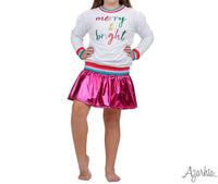 Azarhia - Girls Merry & Bright Sweatshirt