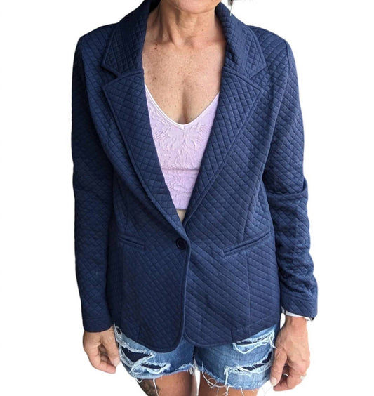 Ee:Some - Texture Blazer Jacket