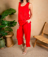 Paparazzi - Floral Viscose Tank Top