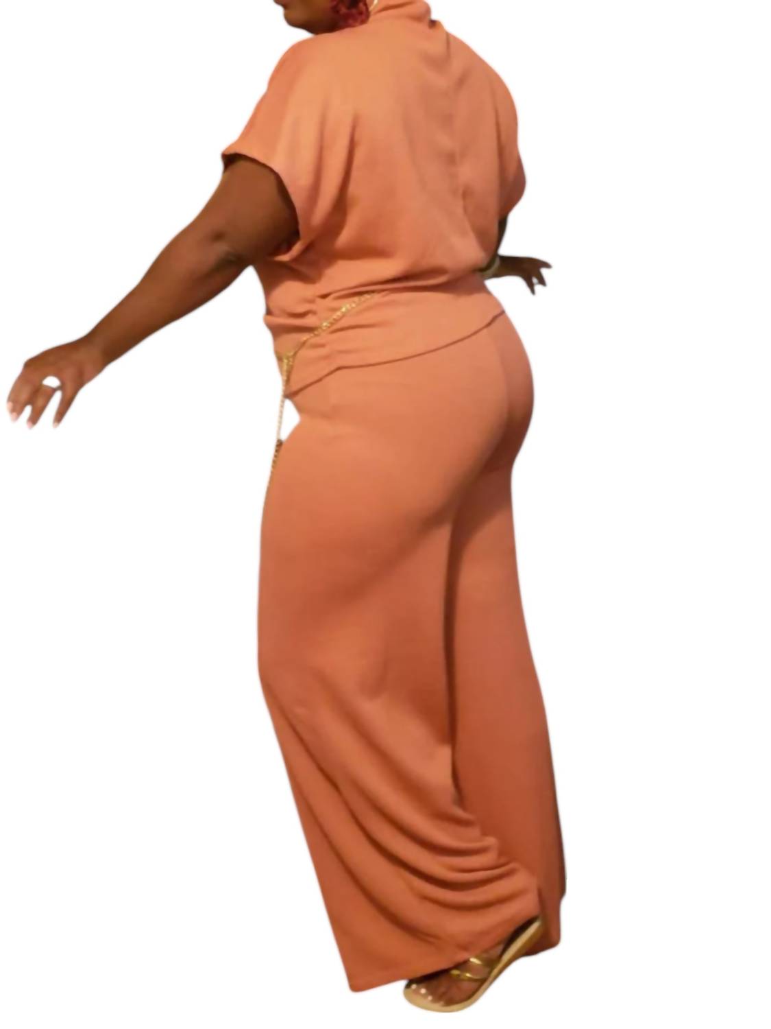 Hyfve - Dolman Sleeve Top And Pants Set