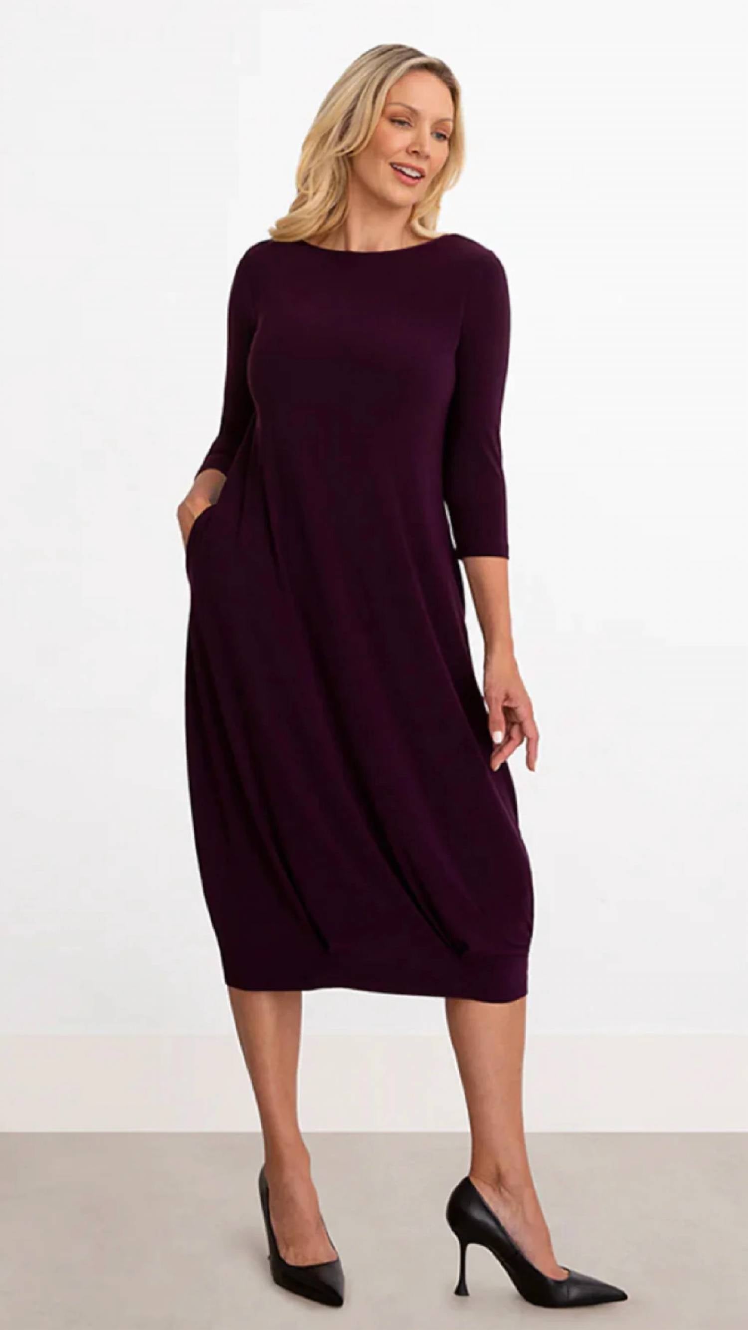 Sympli - Reversible Narrow Lantern Dress