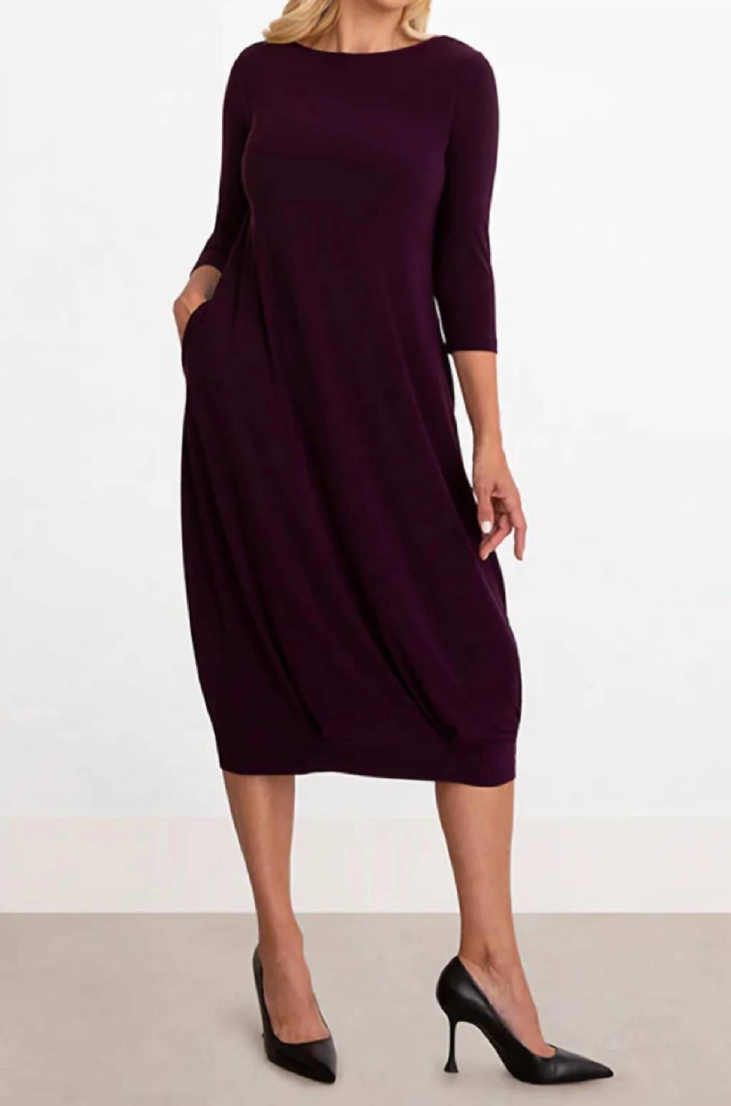 Sympli - Reversible Narrow Lantern Dress