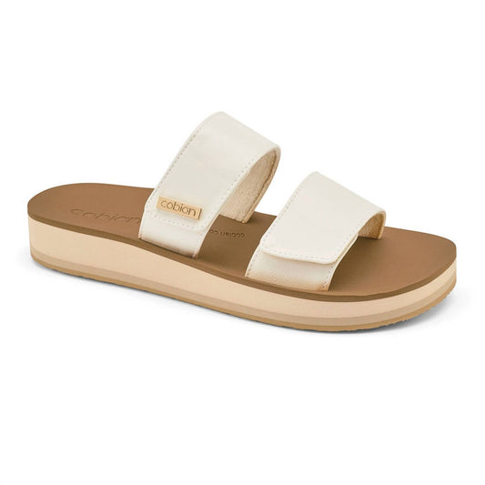 Cobian - Women's Dana Rise Synthetic Leather Strap Sandal