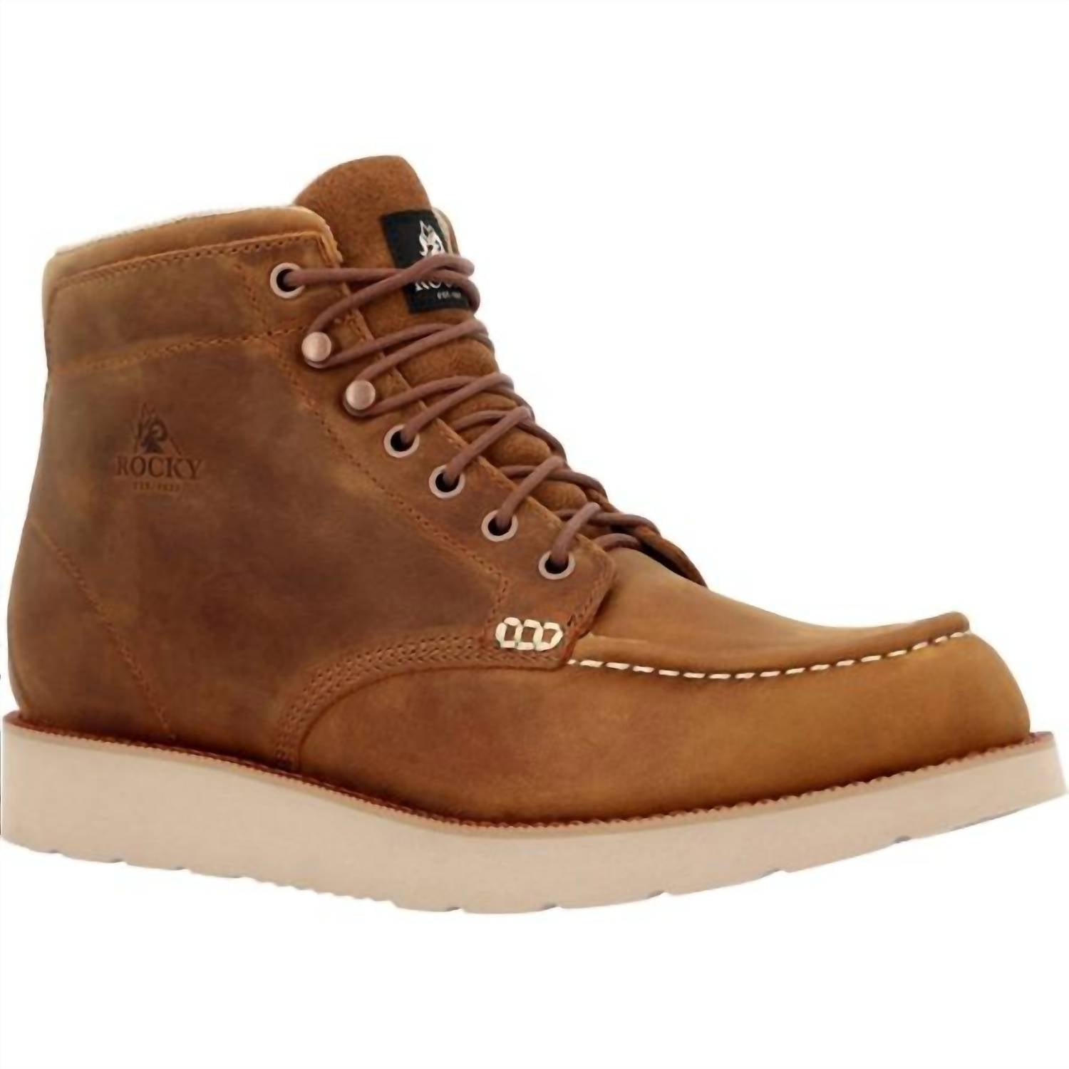 Rocky - Men's Monocrepe Wedge 6" Waterproof Work Boot