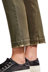 Tribal - Sophia Curvy Micro Flare Crop Jeans
