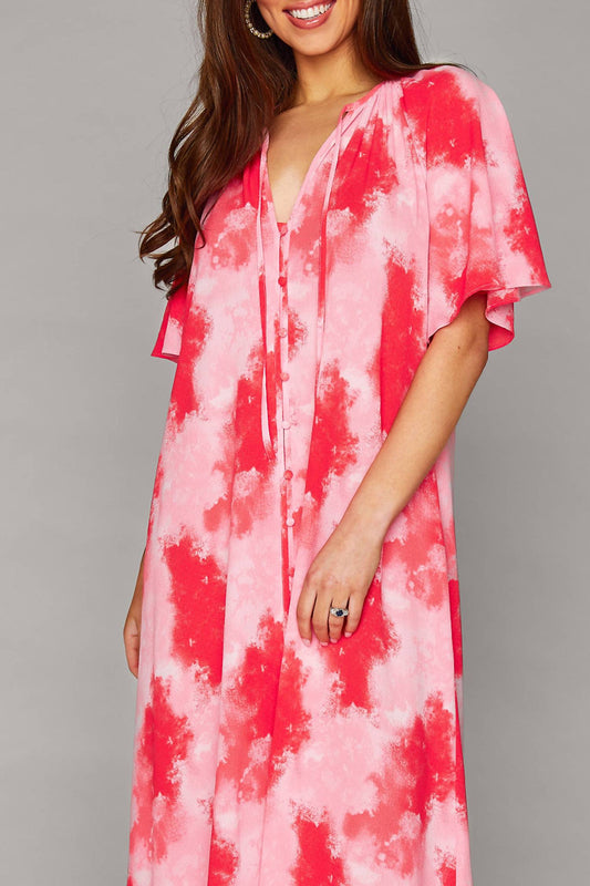 TULLAH CAFTAN MAXI DRESS