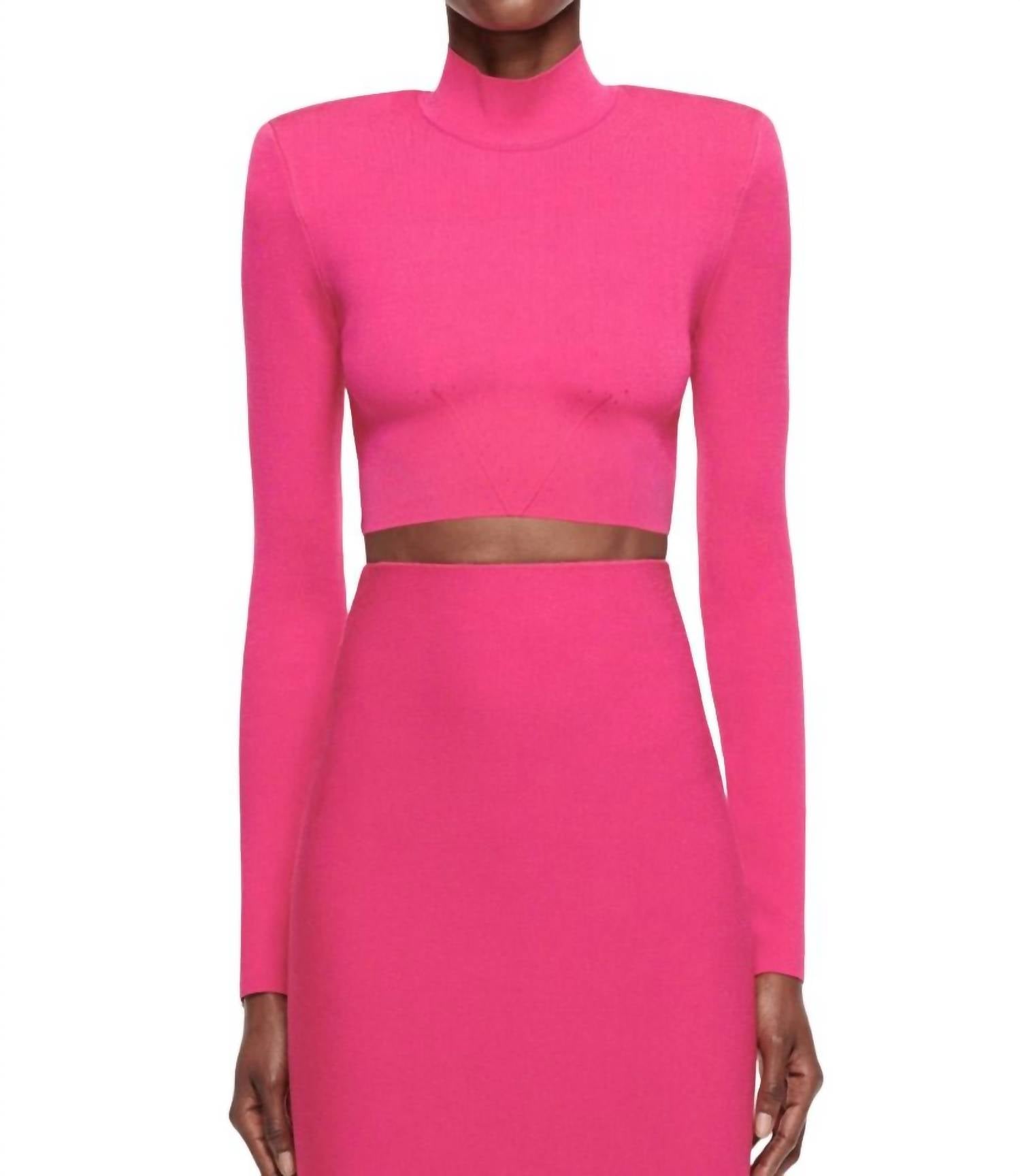 Roland Mouret - Cropped Knit Top