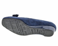 Ros Hommerson Women's Tulane Slip On Flat in navy - women's flats - view 4