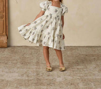 NORALEE Louella Dress in vintage marigold - kids' dress
