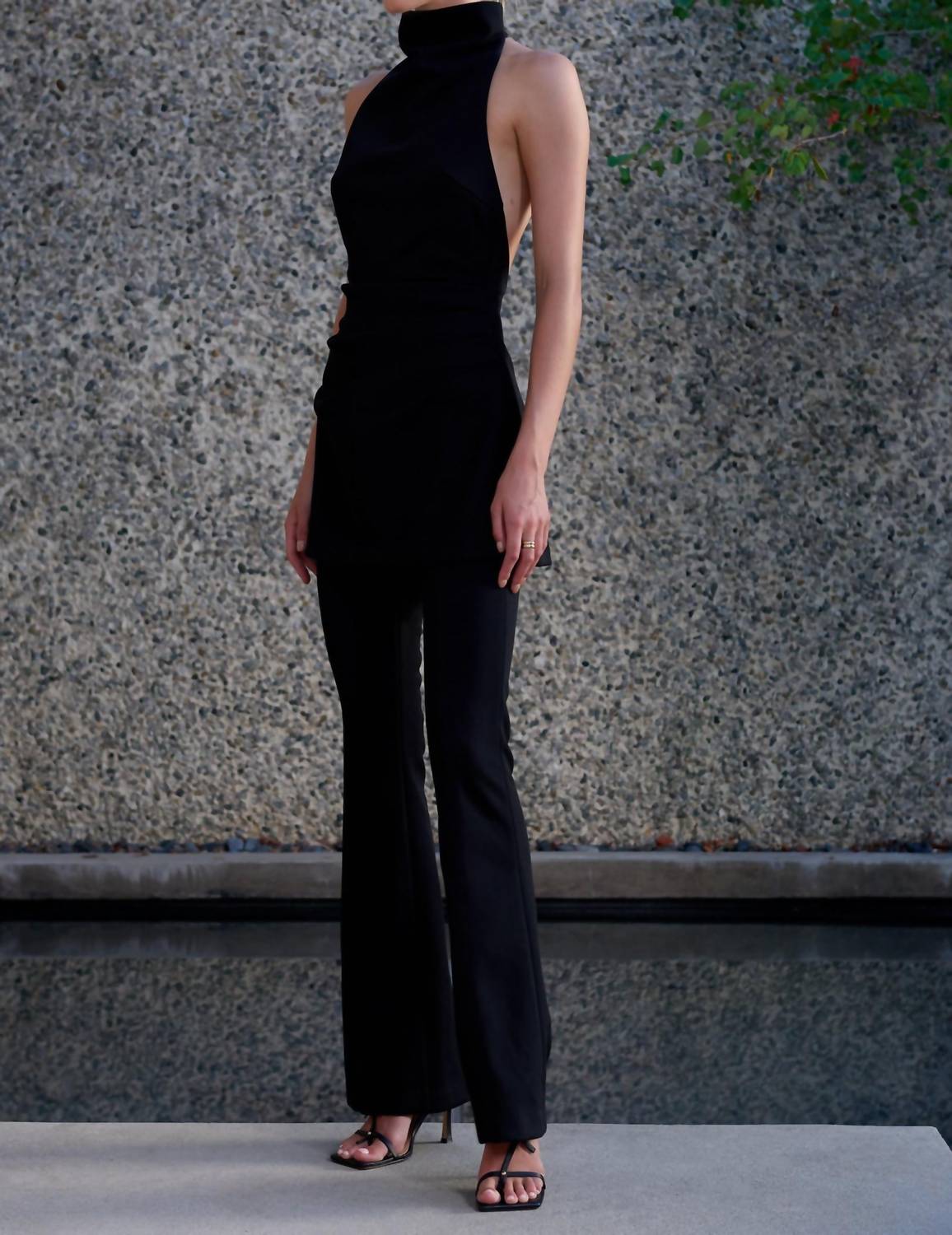 Misha - Razi Soft Cowl Neck Jumpsuit