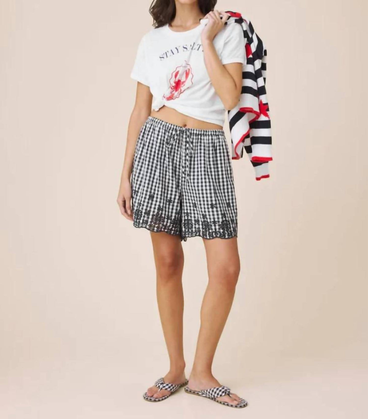 Splendid - Stay Salty Short Sleeve Tee