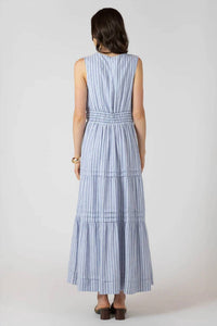 Dex Clothing - Pleat Detail Smocked Waist Dress