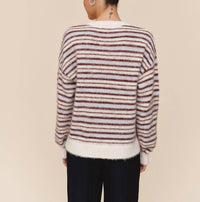 Bella Dahl - Striped Crewneck Sweater