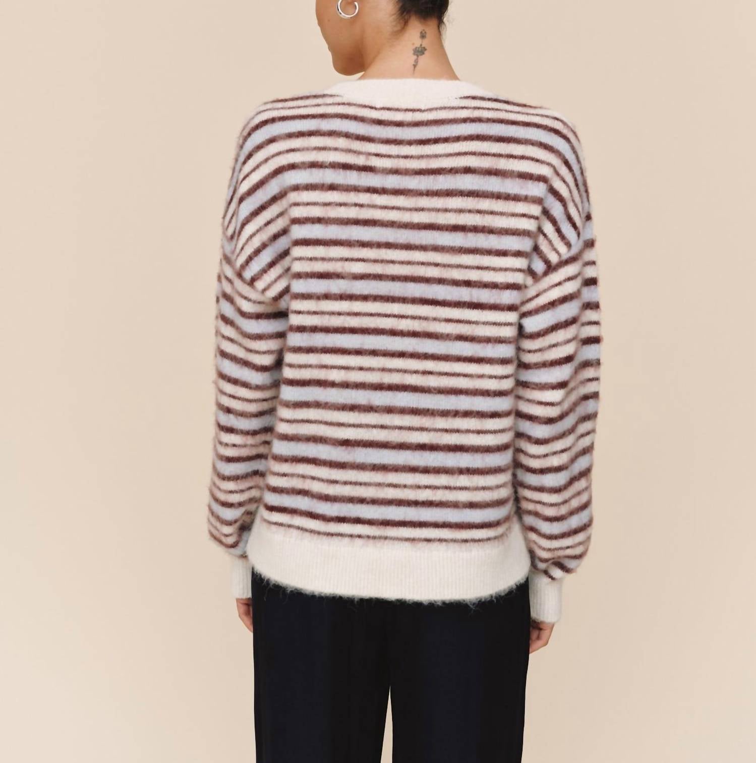 Bella Dahl - Striped Crewneck Sweater