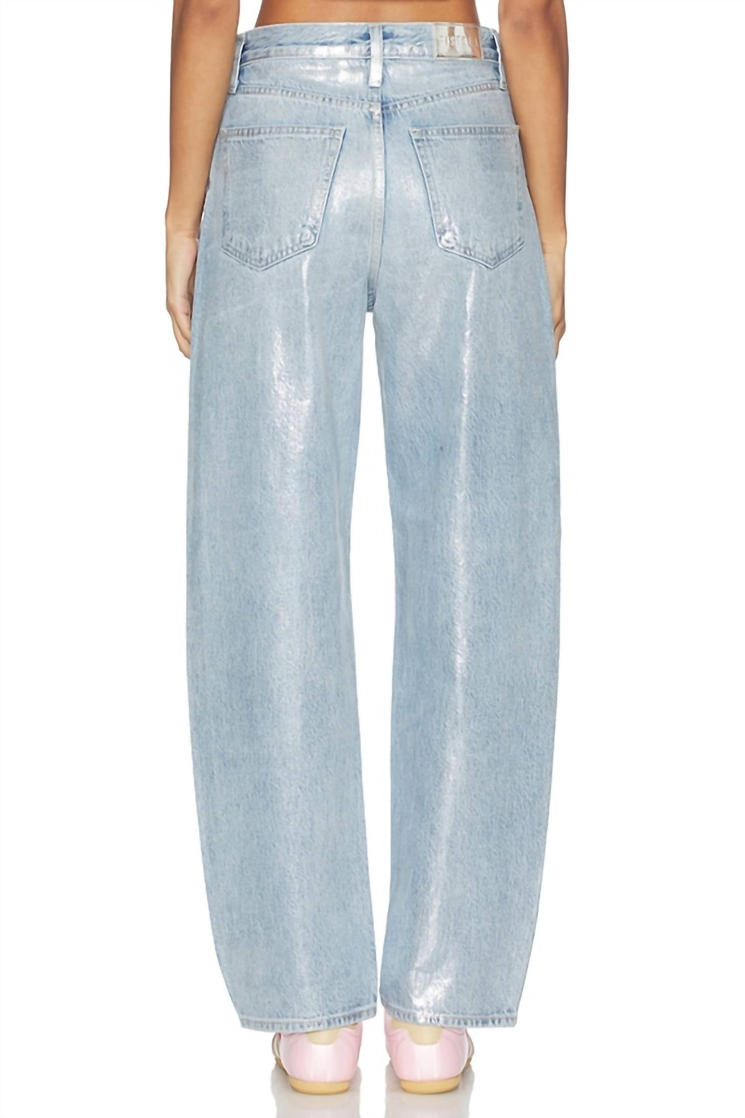 Pistola - Wes High Rise Barrel Jeans