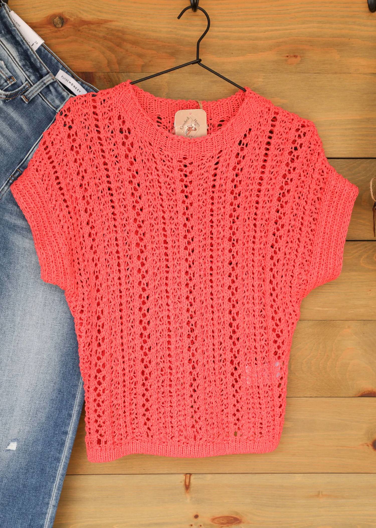 Another Love - Tasha Crochet Tank Top