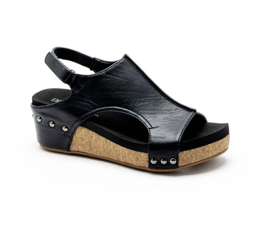 Corkys Footwear - Women's Volta II Studded Wedge Sandal