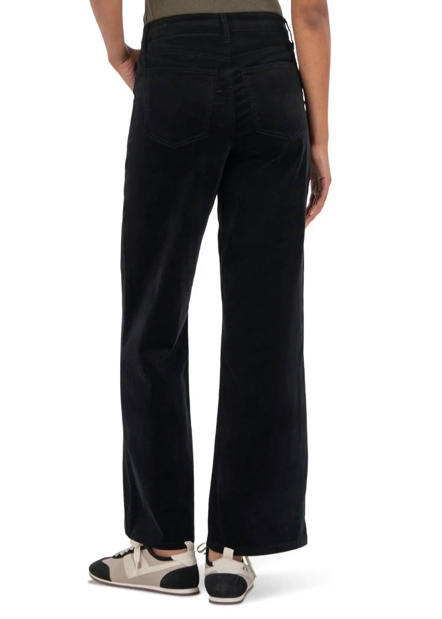 Kut From The Kloth - Meg High Rise Fine Wale Corduroy Pants