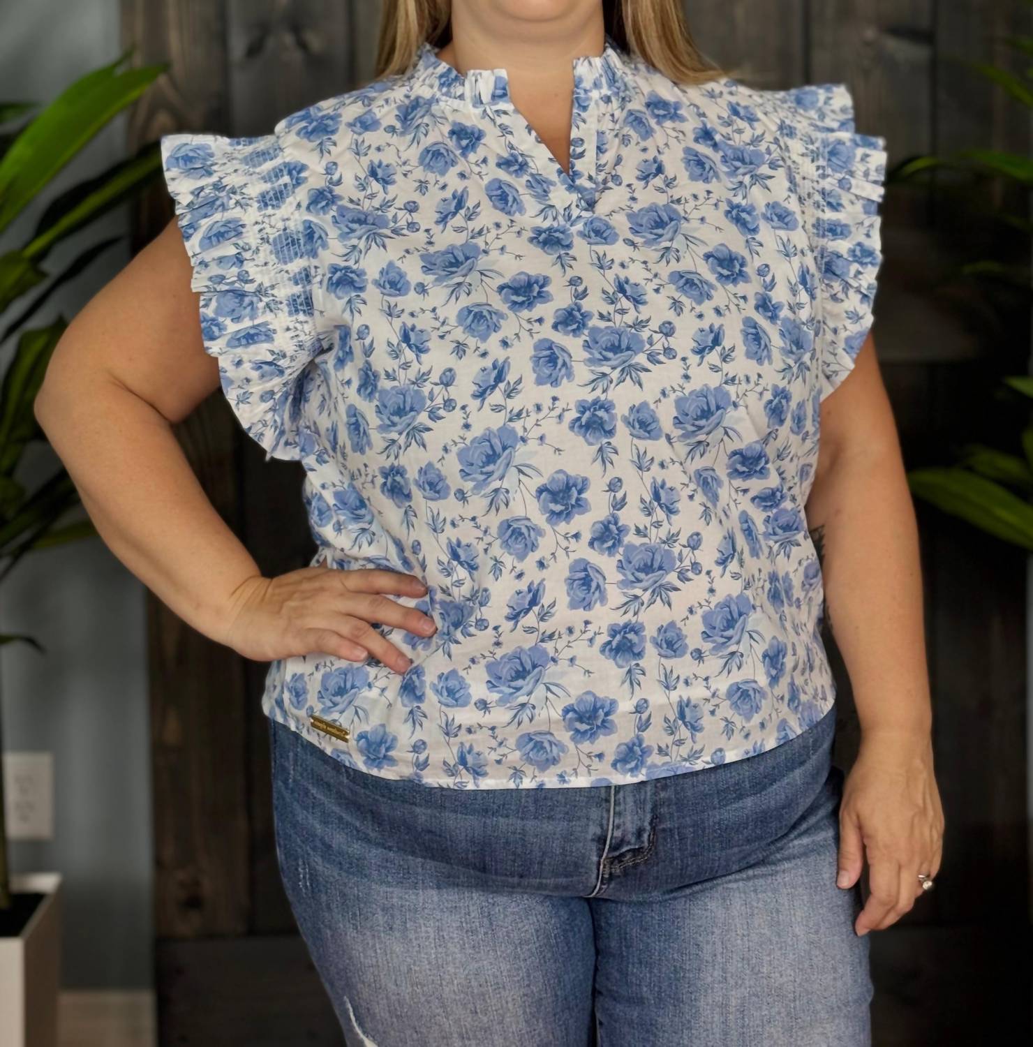 Simply Southern - Abigail Floral Top