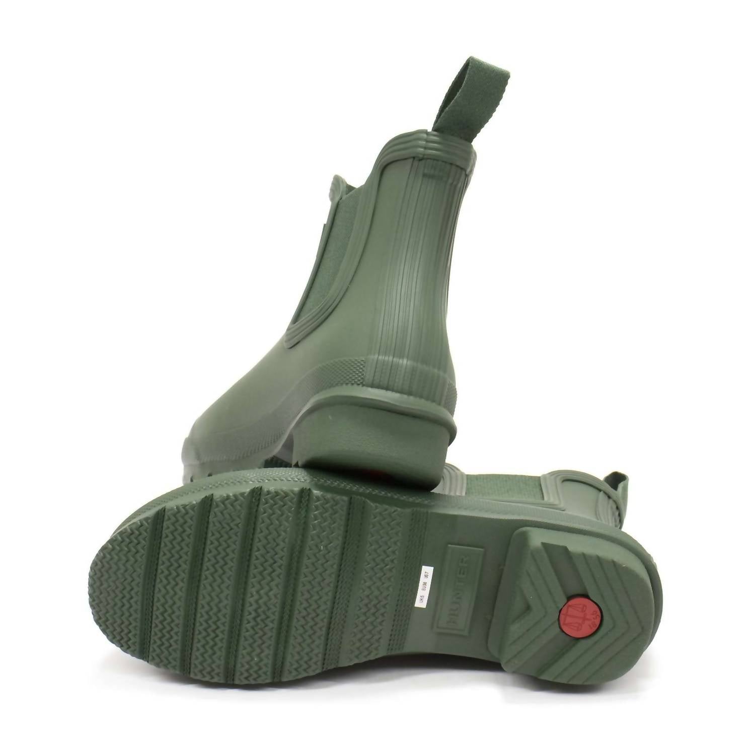 HUNTER Women's Original Chelsea Boots in hunter green - women's shoe - view 7