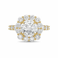Diana M Jewels - Women's Round Lab-Grown Diamond Fashion Ring (12.00 Ct) - Luxe