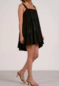 Elan - Jodi Tiered Woven Mini Dress