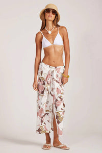 Bobi - Faux Sarong Skirt