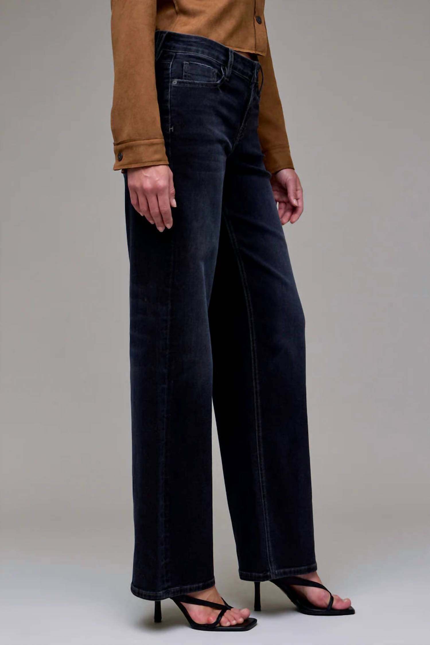 Hidden - Women's Logan Mid Rise Dad Jeans