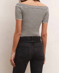 Z Supply - Birdie Off Shoulder Stripe Top