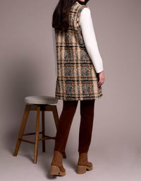 Tribal - Wide Notch Collar Vest