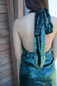 Glam - ENCHANTED EVENINGS HALTER DRESS