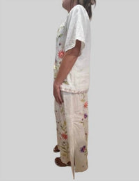 Johnny Was - HIGH SLIT LINEN SKIRT CALISTA