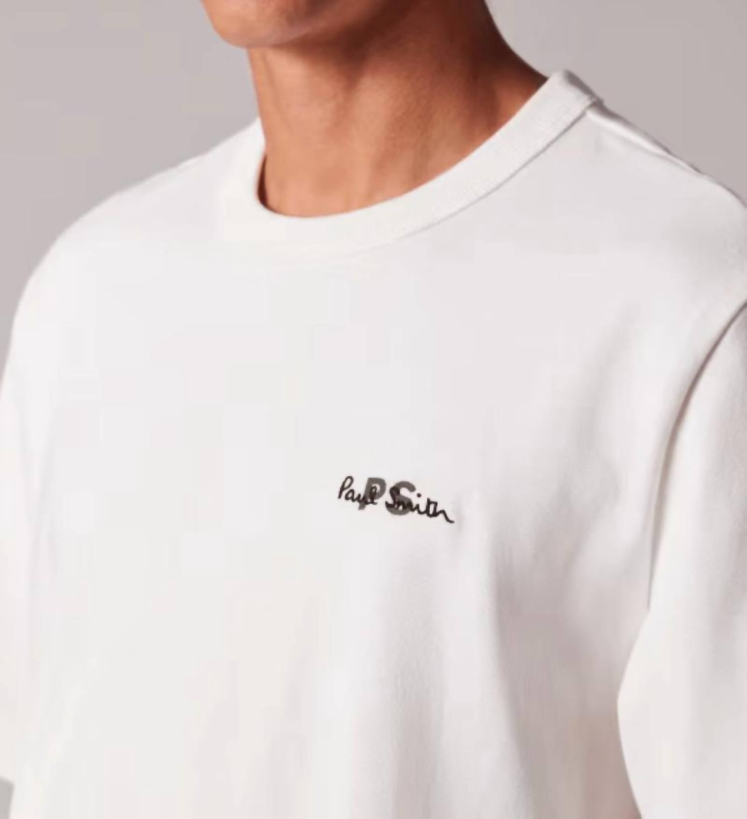 Paul Smith - Logo Embroidery Cotton T-shirt