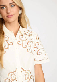 Caballero - Kenzie Button Front Top