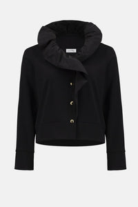 Joseph Ribkoff Scuba Crepe Memory Straight Jacket in black - women's jacket - view 5