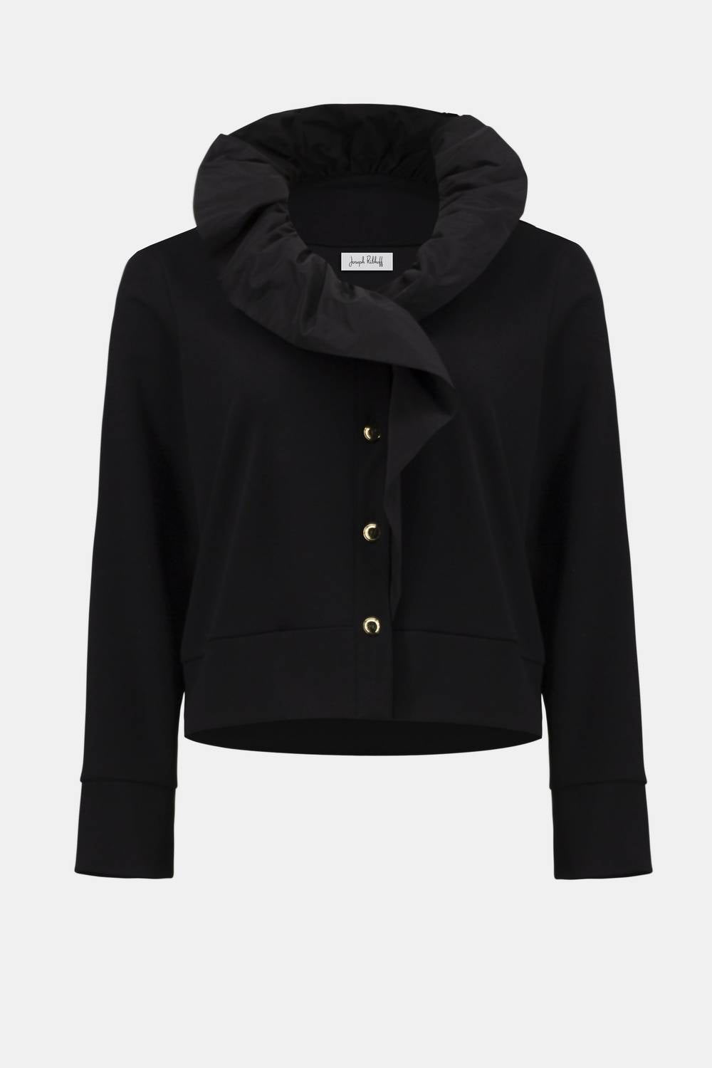 Joseph Ribkoff Scuba Crepe Memory Straight Jacket in black - women's jacket - view 5