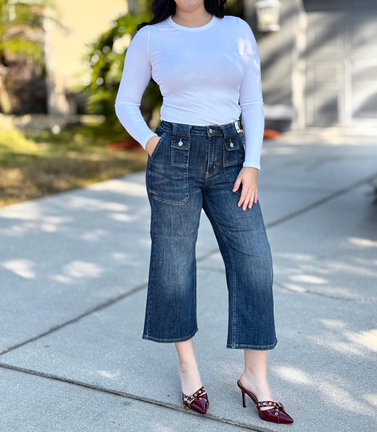 Judy Blue - Good Times Cropped Jeans