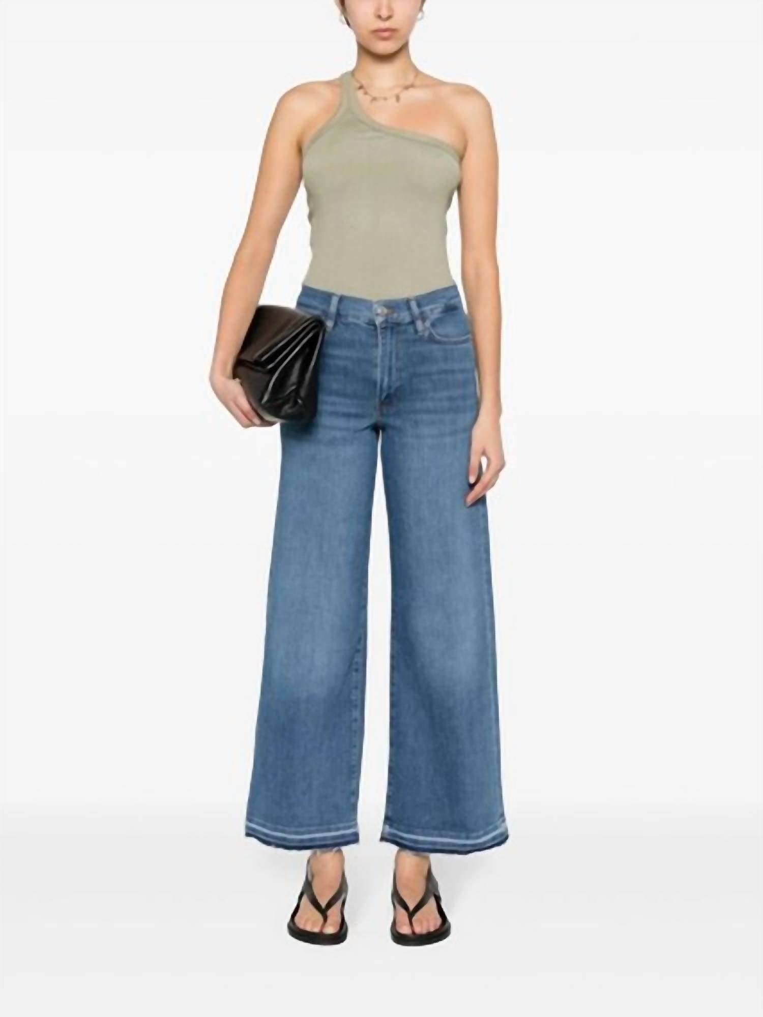 Frame - Le Slim Palazzo Wide Leg Jeans