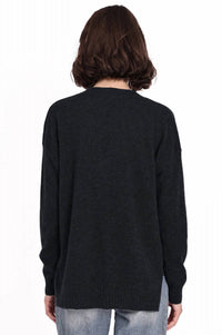 Minnie Rose - Long And Lean V Neck Top