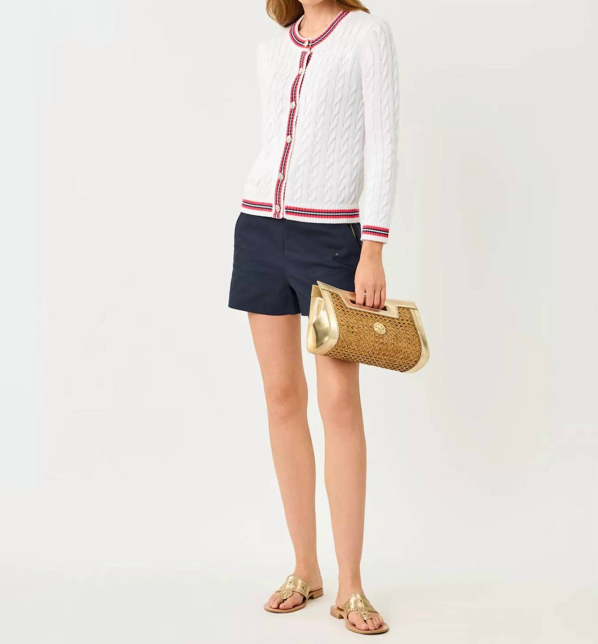 Lilly Pulitzer - Brockton Crew Neck Cardigan